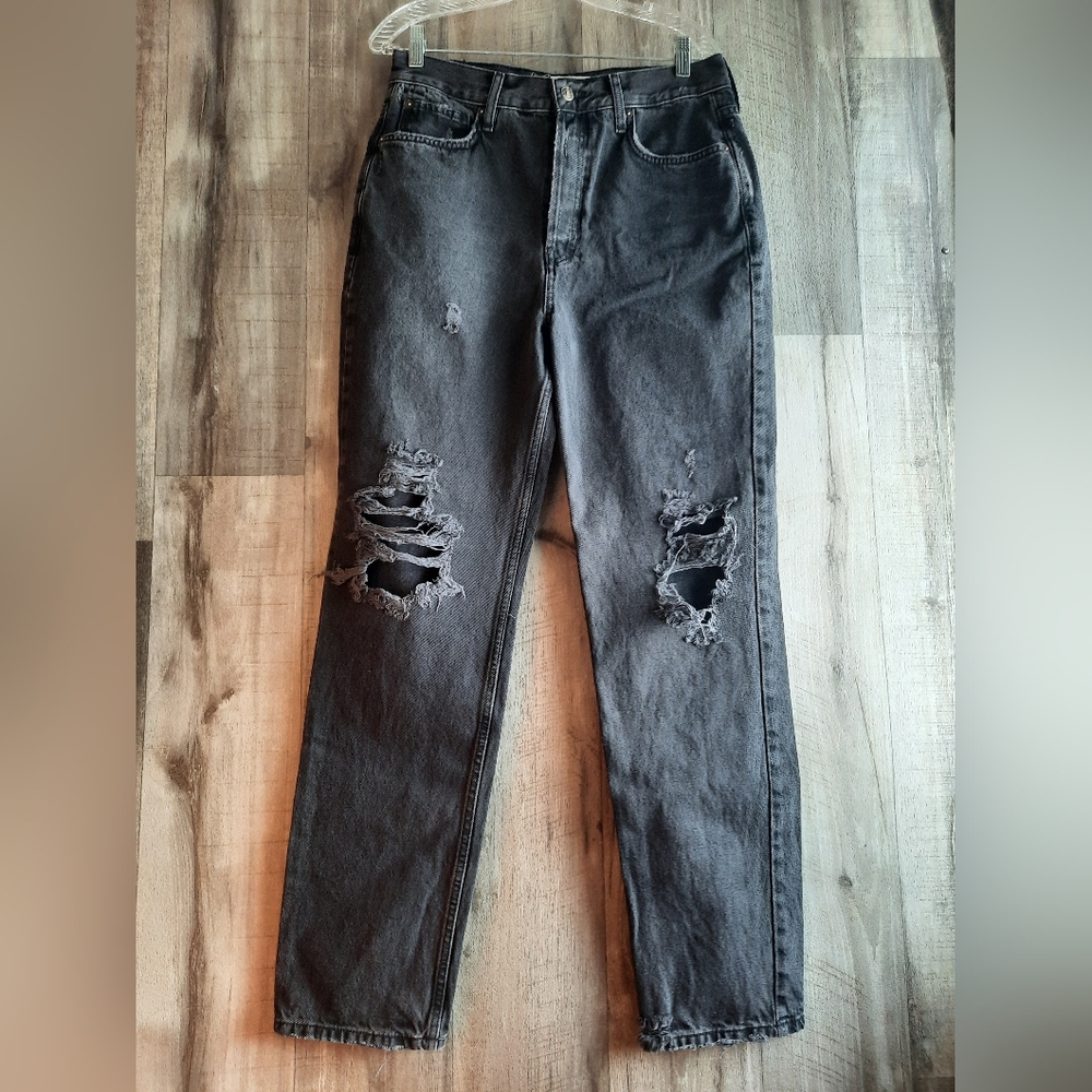 We The Free Black Distressed Denim - 29